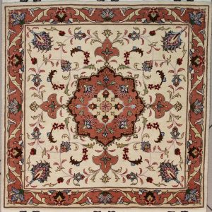 Tappeto Persiano TABRIZ 60 2218 </br> Mis: 102X100 - immagine 2