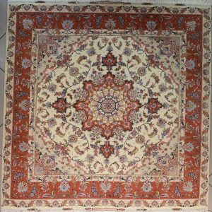 Tappeto Persiano TABRIZ 60 2210 </br> Mis: 199X202 - immagine 2
