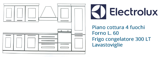 CUCINA NALA (comp. tipo) a partire | Treglia Bianco Casa CUCINA NALA (comp. tipo) a partire | Treglia Bianco Casa