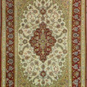 Tappeto Persiano Qum Seta 2530 </br> Mis: 148x98 - immagine 2