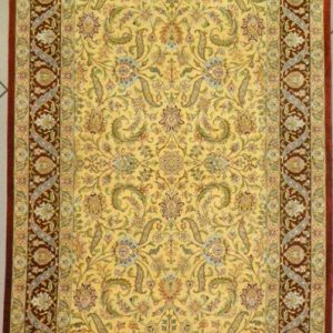Tappeto Persiano Qum Seta 2567 </br> Mis: 163x105 - immagine 2