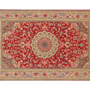 Tappeto Persiano Qum Saveh 4011 </br> Mis: 184x117 - immagine 2