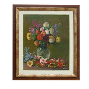Dipinto su tela Toma "Vaso di fiori" Art.Q01 - immagine 2